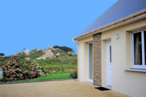 Maison 3 étoiles de plain-pied avec WIFI bel environnement à PLOUMANAC'H - Réf 338